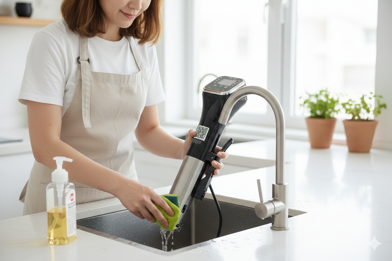 vệ sinh máy sousvide FFE