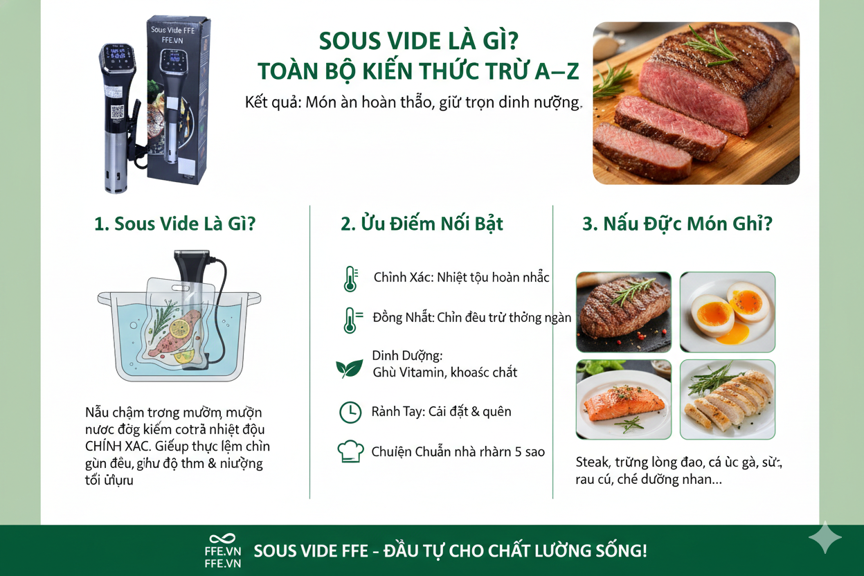 máy sous vide các thông tin liên quan